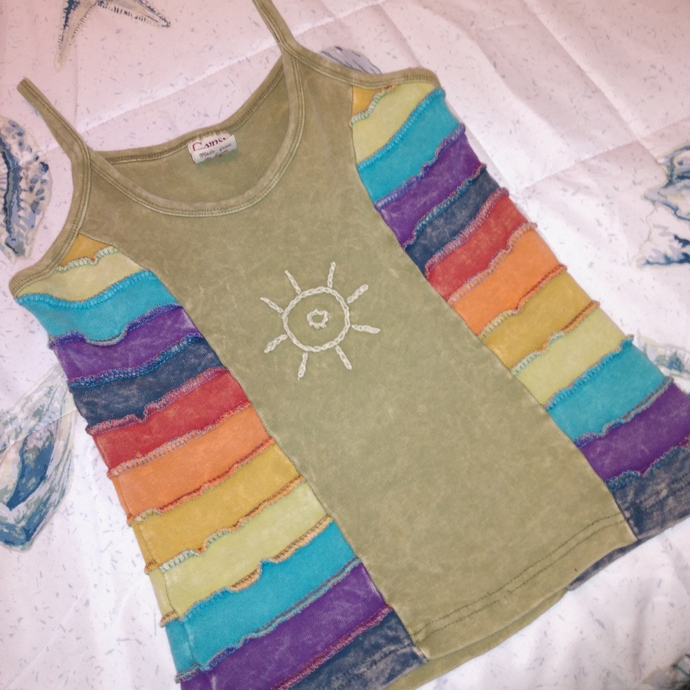 Made from the Earth handmade in Nepal tank top